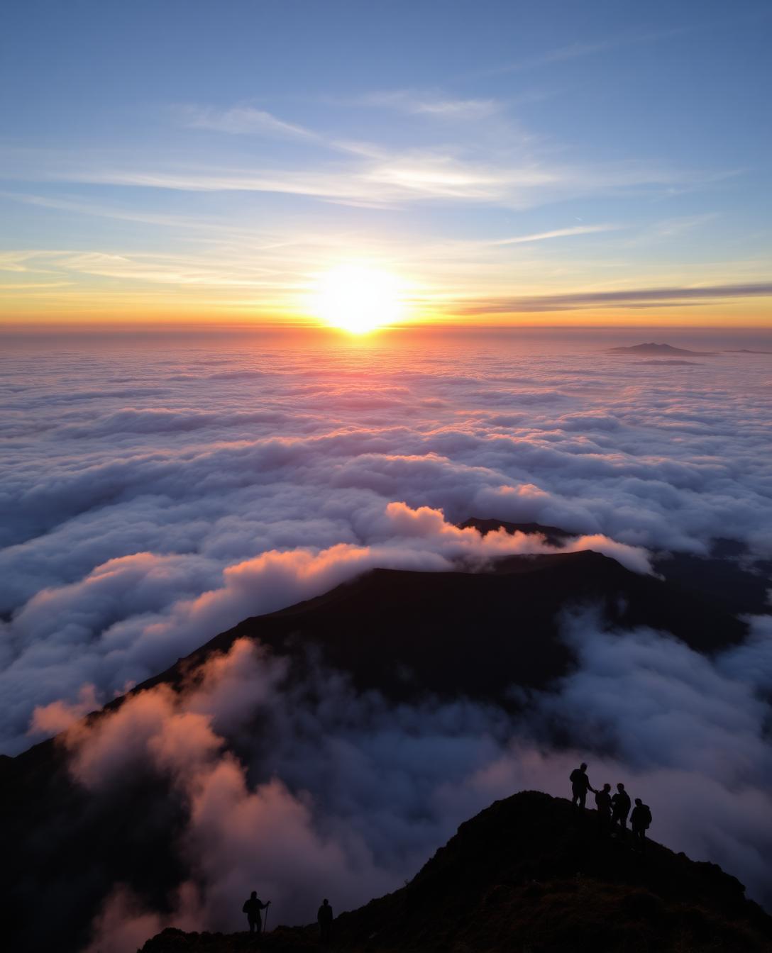 Mount Batur at Dawn