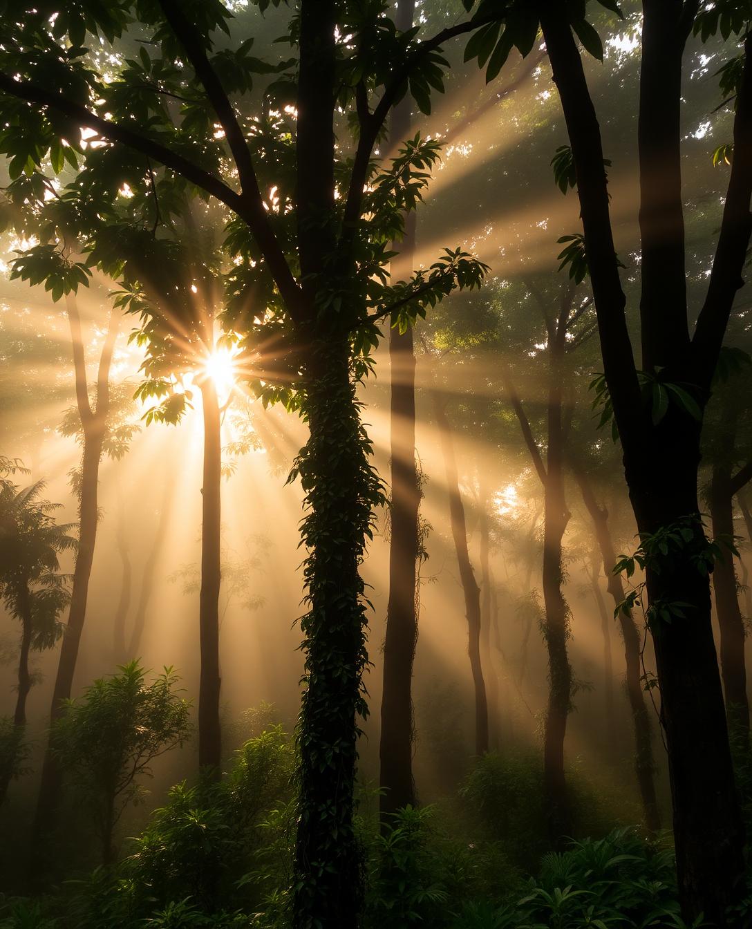 Spice Garden at Dawn