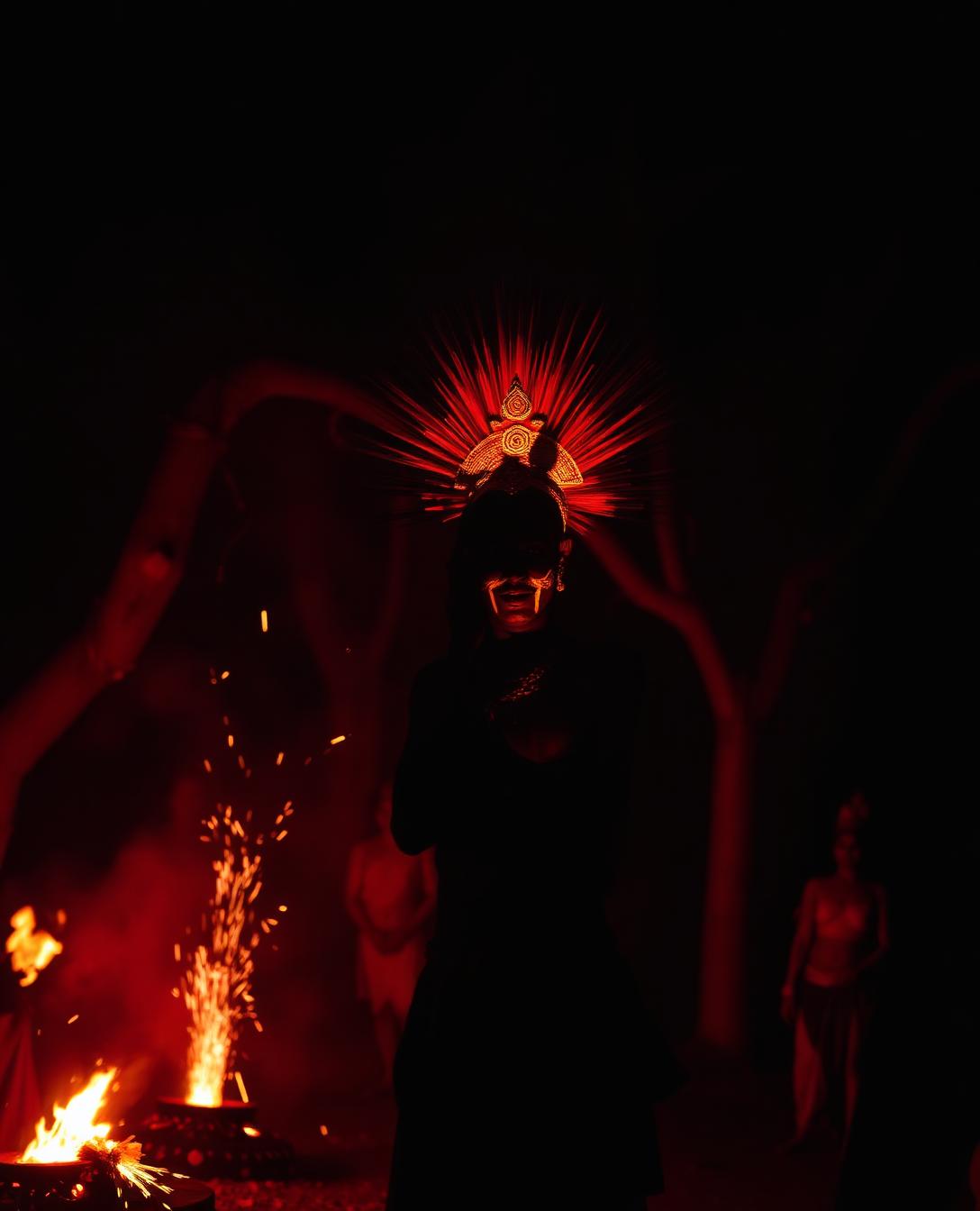 The Theyyam Fire