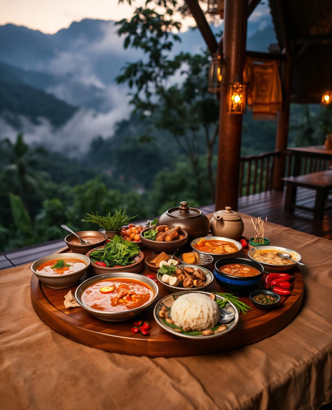 Khantoke by Firelight