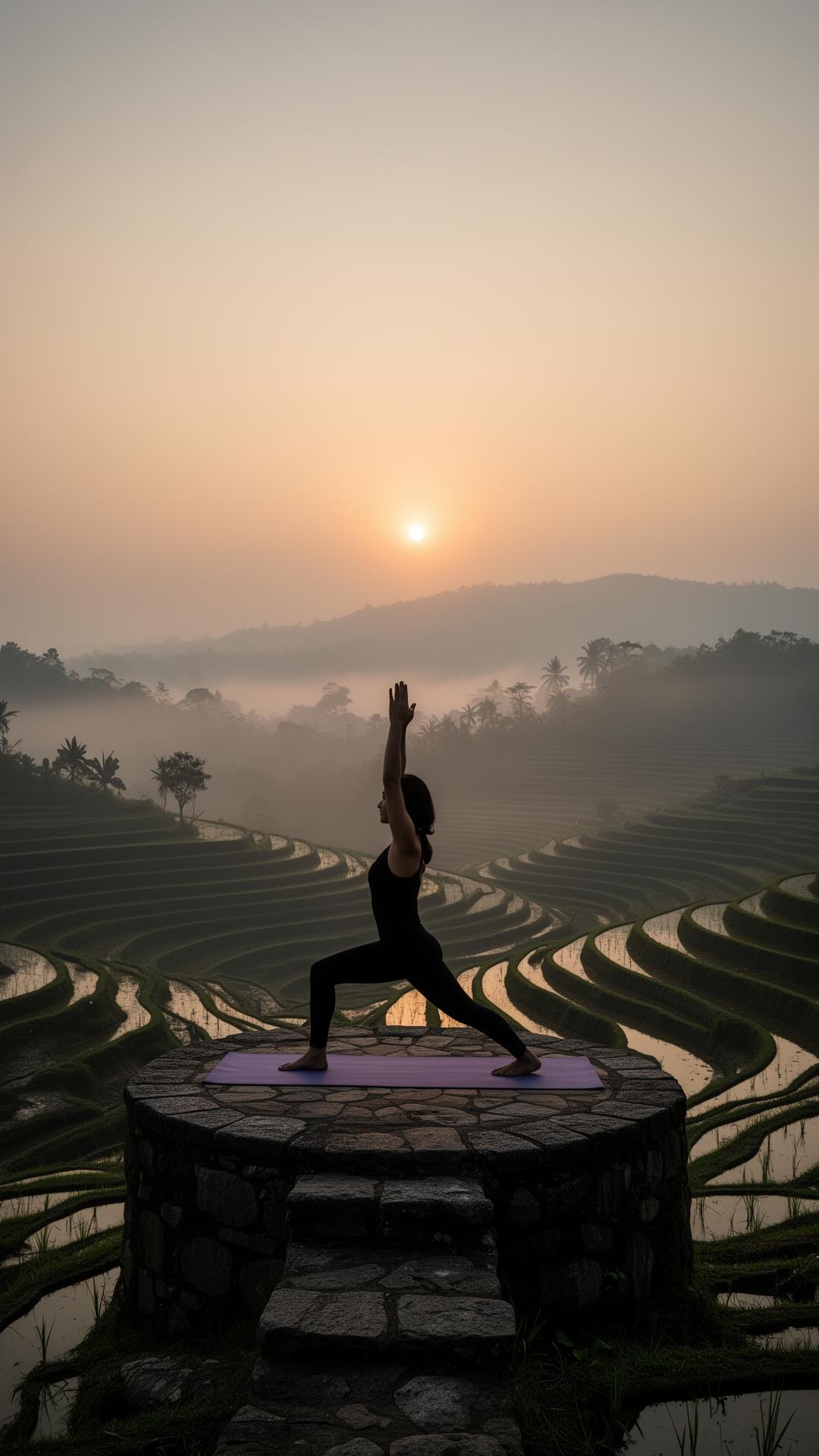 Yoga on the Stone Platform