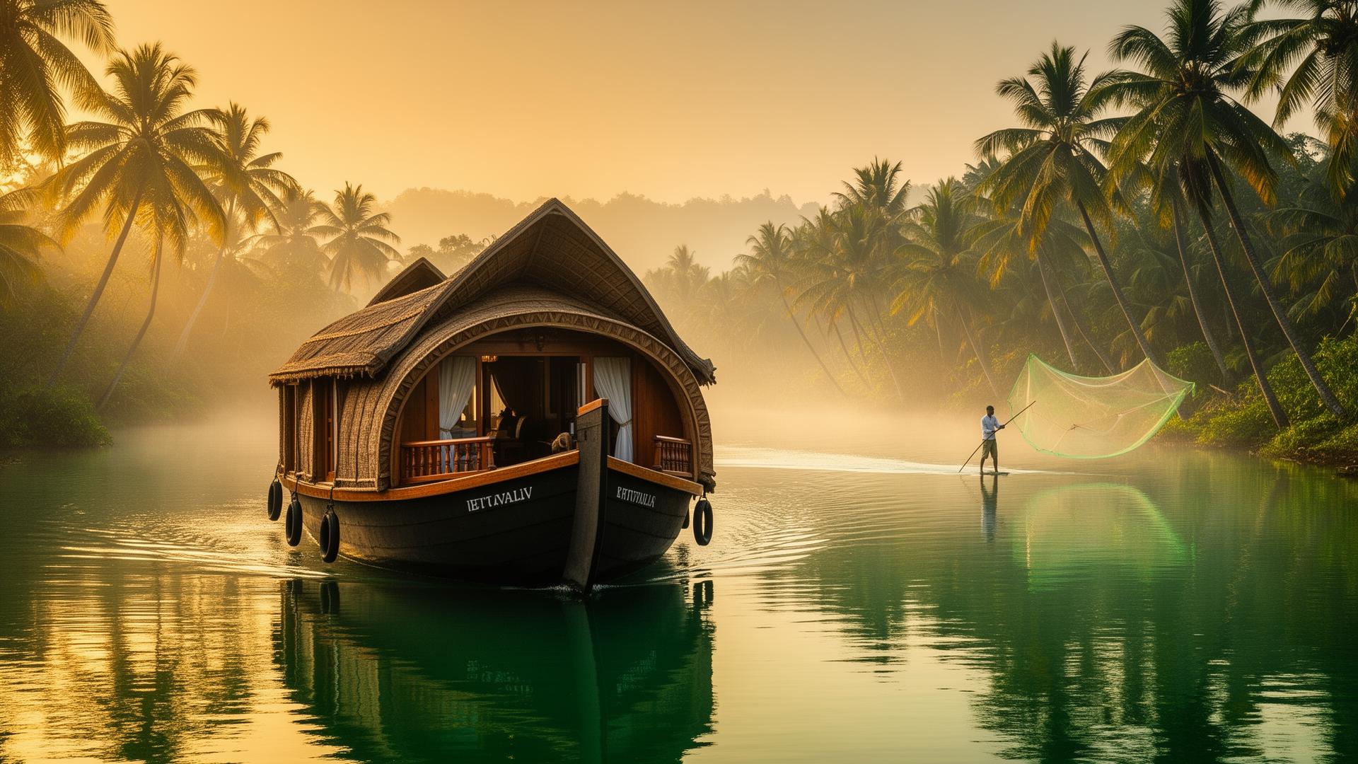 Malabar Backwaters.